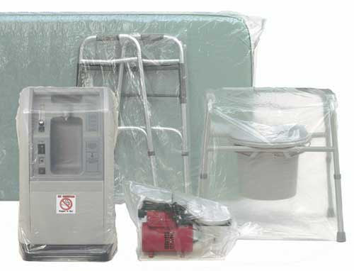 Equipment Bags Plastic for Mattresses 38x7x95  RL/100 - Precision Lab Works