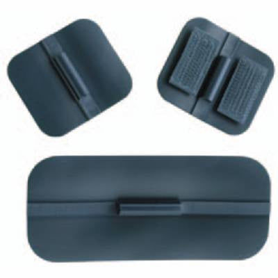 Carbon Rubber Electrodes  Pk/4 1.75  x 4  Rectangle - Precision Lab Works