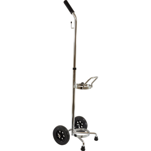 Oxygen Cylinder Cart for D/E by Roscoe Medical - Precision Lab Works