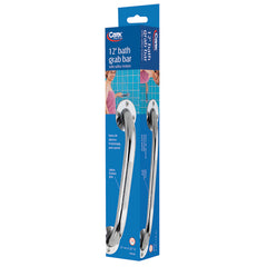 Carex Textured Chrome Wall Grab Bar 24 - Precision Lab Works