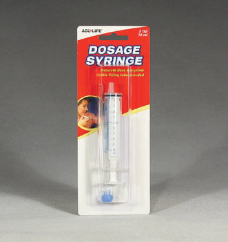 Dosage Syringe 2-Tsp/10 ml. - Precision Lab Works