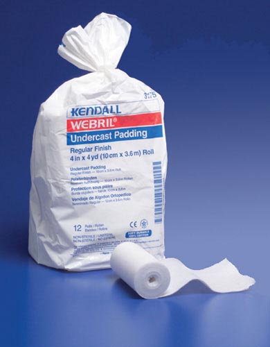 Webril 100% Cotton Undercast Padding  3  x 4 Yards Bg/12 - Precision Lab Works