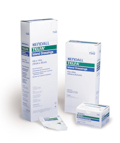 Telfa Island Dressing 2 X3-3/4 Bx/50  Latex-Free - Precision Lab Works