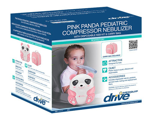 Pediatric Panda Compressor Nebulizer w/o Carry Bag - Precision Lab Works