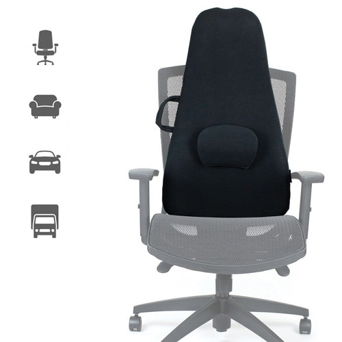 Highback Backrest Support Obusforme  Black  (Boxed) - Precision Lab Works
