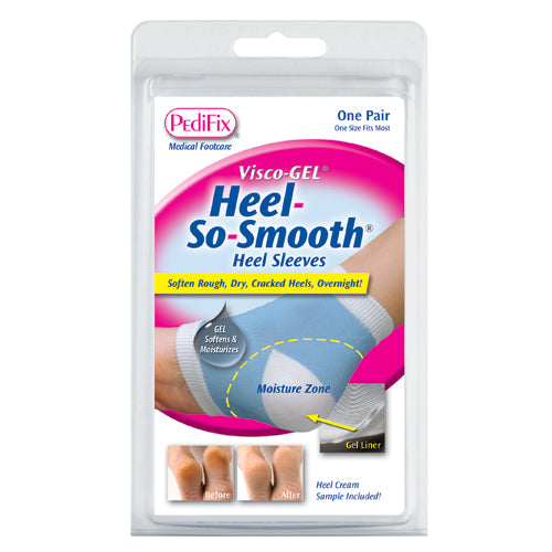 Visco-Gel Heel Sleeve Heel So Smooth One Size 1Pr/Pk - Precision Lab Works