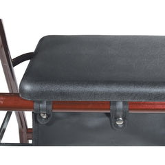 Rollator  Aluminum w/Fold-Up & Remov Back  Padded Seat Blue - Precision Lab Works