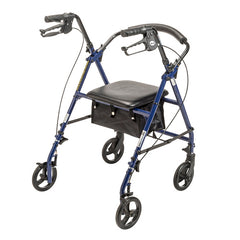 Rollator Steel Blue w/6  Whls Knocked-Down - Precision Lab Works