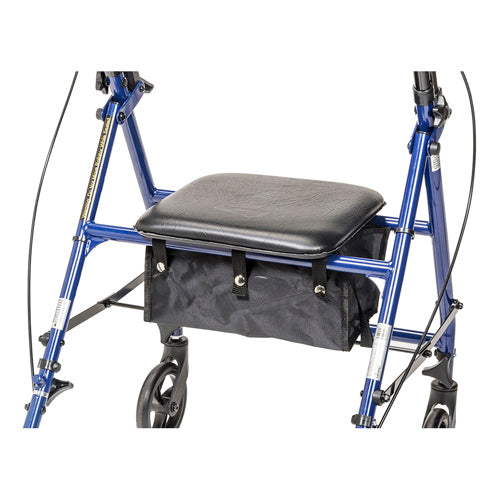Rollator Steel Blue w/6  Whls Knocked-Down - Precision Lab Works
