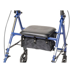 Rollator Steel Blue w/6  Whls Knocked-Down - Precision Lab Works