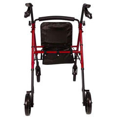 Rollator  Aluminum  Height Adjustable  Burgundy - Precision Lab Works