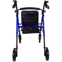 Rollator  Aluminum  Height Adjustable  Blue - Precision Lab Works