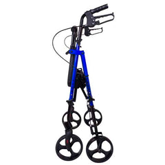 Rollator  Aluminum  Height Adjustable  Blue - Precision Lab Works