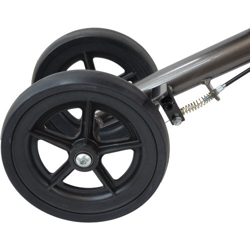 Knee Scooter  Economy  Roscoe Sterling Grey - Precision Lab Works