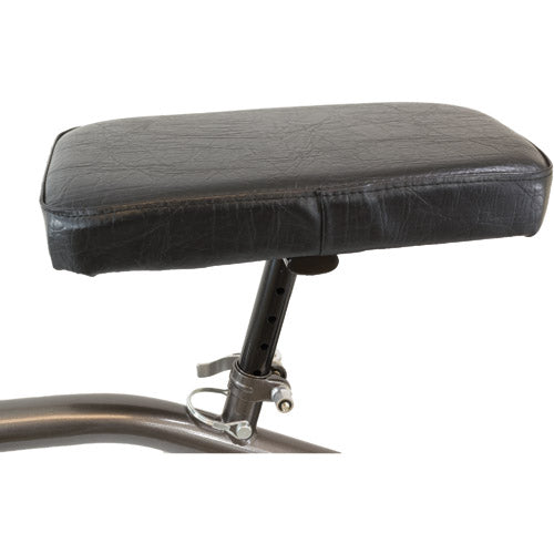 Knee Scooter  Economy  Roscoe Sterling Grey - Precision Lab Works