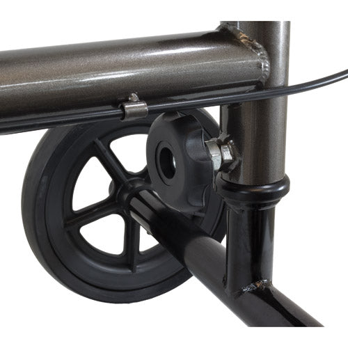 Knee Scooter  Economy  Roscoe Sterling Grey - Precision Lab Works