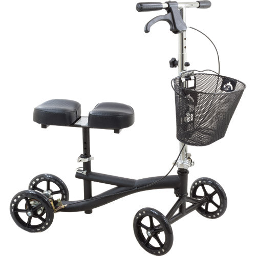 Knee Scooter  Deluxe  Roscoe Black - Precision Lab Works