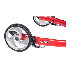 Nitro 3-Wheel Folding Aluminum Rollator - Precision Lab Works
