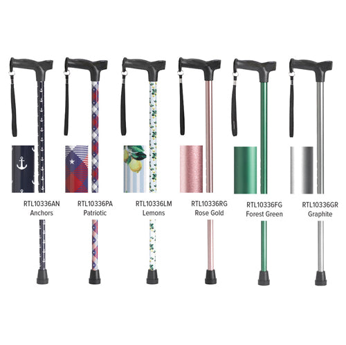 Comfort Grip Cane  Patriotic Fashion Cane - Patriotic USA - Precision Lab Works