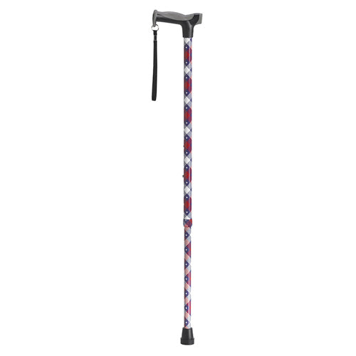 Comfort Grip Cane  Patriotic Fashion Cane - Patriotic USA - Precision Lab Works