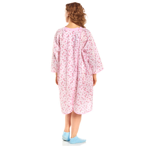 Thermagown Patient Gown Ladies Print - Precision Lab Works