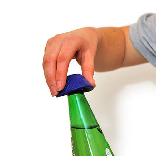 Bottle Opener Blue  Anti-Skid - Precision Lab Works