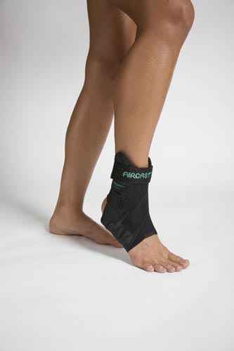 AirSport Ankle Brace Right Large M 11.5‑13 W 13‑14.5 Semi‑Rigid Shell Aircells