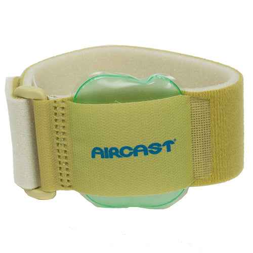Aircast Tennis Elbow Armband – Beige, One Size Fits Most Adults (8"-14")