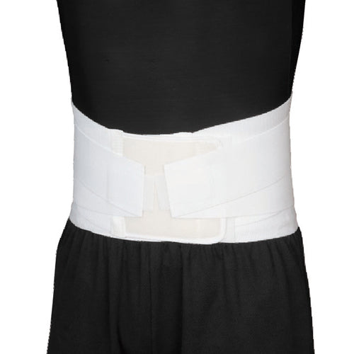 Blue Jay Univ Back Support w/Lumbar Tension Straps-White - Precision Lab Works