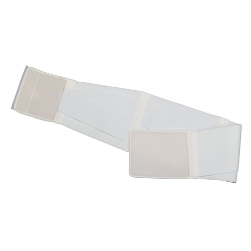 Blue Jay Univ Back Support w/Lumbar Tension Straps-White - Precision Lab Works