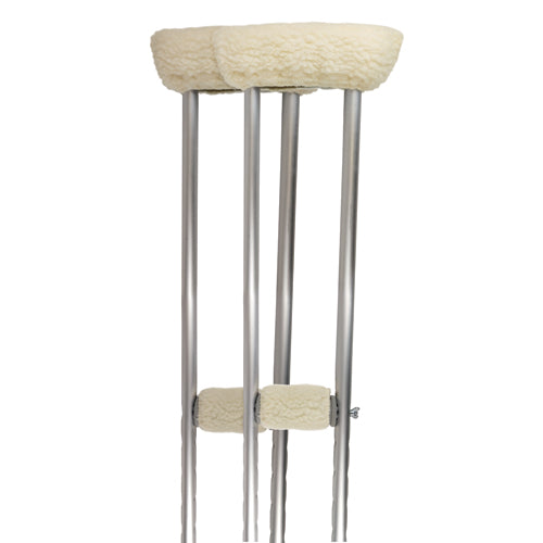 Soft n' Plush Comfort Crutch Fleece Covers Set - Precision Lab Works