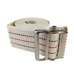 Gait Belt w/Metal Buckle 2x60  Striped  Blue Jay Brand - Precision Lab Works