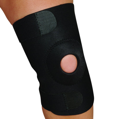 Blue Jay Adj Knee Support Open Patella Design  Black  Lg/Xlg - Precision Lab Works