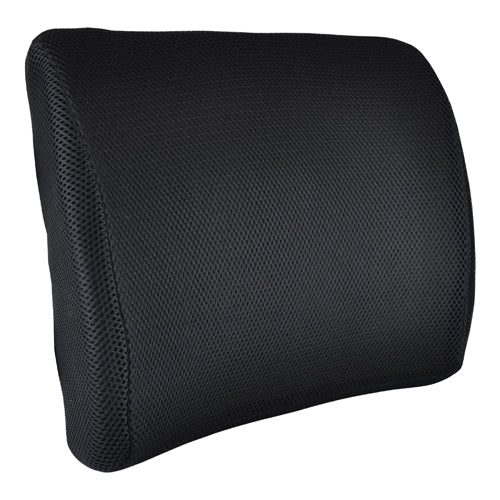 Lumbar Cushion w/Straps  Black Memory Foam - Blue Jay - Precision Lab Works