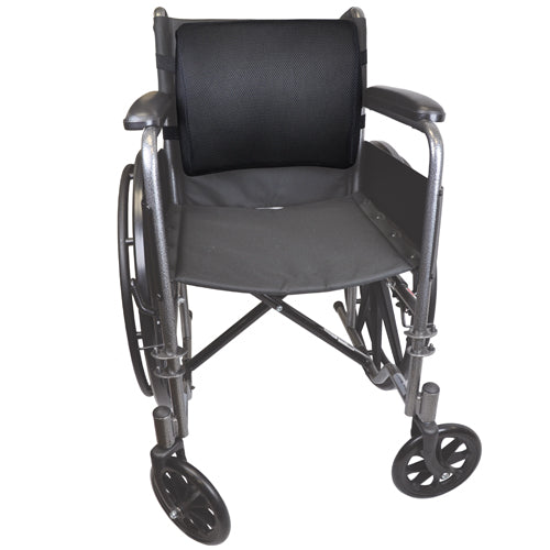 Lumbar Cushion w/Straps  Black Memory Foam - Blue Jay - Precision Lab Works
