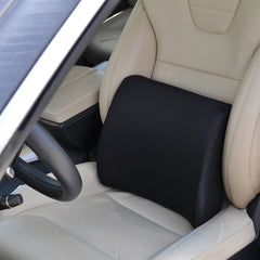 Lumbar Cushion w/Straps  Black Memory Foam - Blue Jay - Precision Lab Works