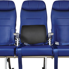Lumbar Cushion w/Straps  Black Memory Foam - Blue Jay - Precision Lab Works