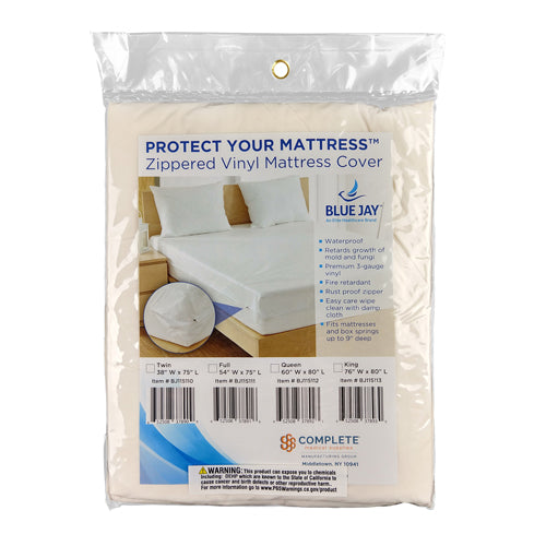 Mattress Protector-Zippered- Twin 39 x75 x9 - Precision Lab Works