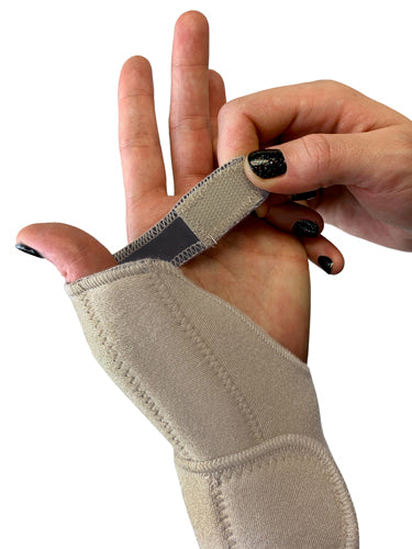 Blue Jay Adj Thumb Support w/Stabilizing Stay Beige SM/MD - Precision Lab Works