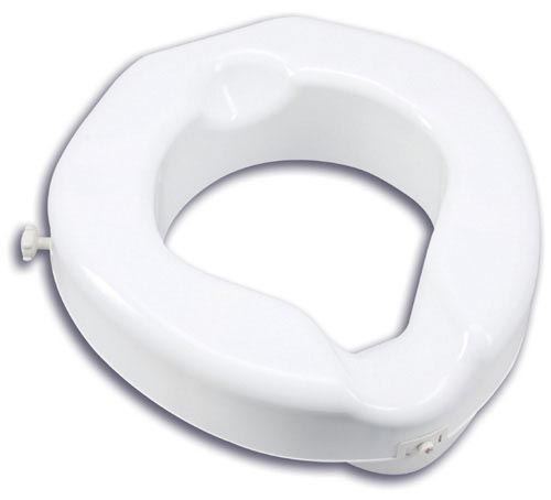 Raised Toilet Seat Deluxe Carex 500 lb. Wt. Cap. - Precision Lab Works