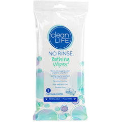 No Rinse Bathing Wipes Retail Package  Pk/8 - Precision Lab Works