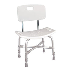 Bath Bench - Heavy Duty With Back  Bariatric (KD)  Each - Precision Lab Works