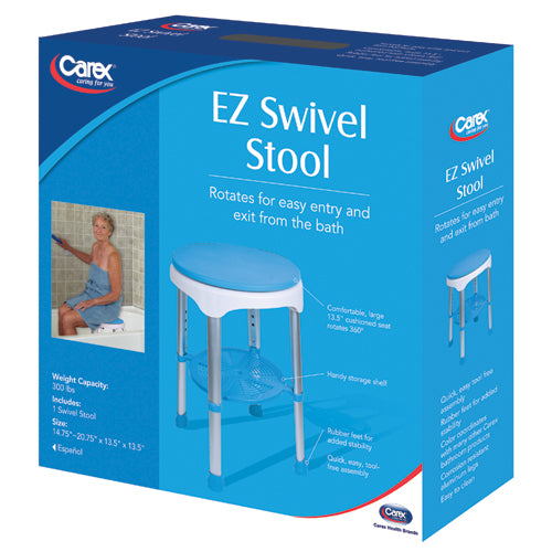 EZ Swivel Shower Stool by Carex - Precision Lab Works