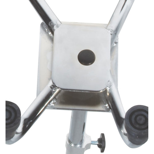 Quad Cane Heavy Duty Chrome Large Base 500# Capacity - Precision Lab Works