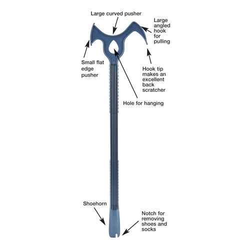 Combination Dressing Stick & Shoe Horn 24"
