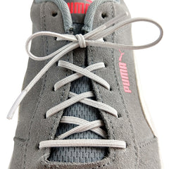 Fit To Be Tied Shoe Laces Elas-White 24  pr - Precision Lab Works