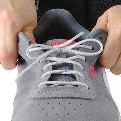 Fit To Be Tied Shoe Laces Elas-White 24  pr - Precision Lab Works