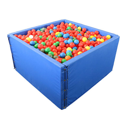 Panel Sided Ball Pit  4' x 4' w/1000 Large Balls - Precision Lab Works
