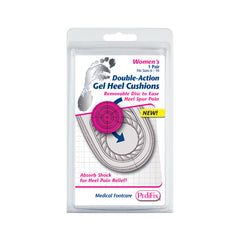 Double-Action Gel Heel Cushion Ladies     (Pair) - Precision Lab Works
