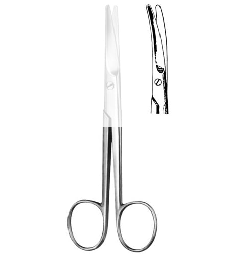 Mayo Scissors- 6 3/4  Curved - Precision Lab Works